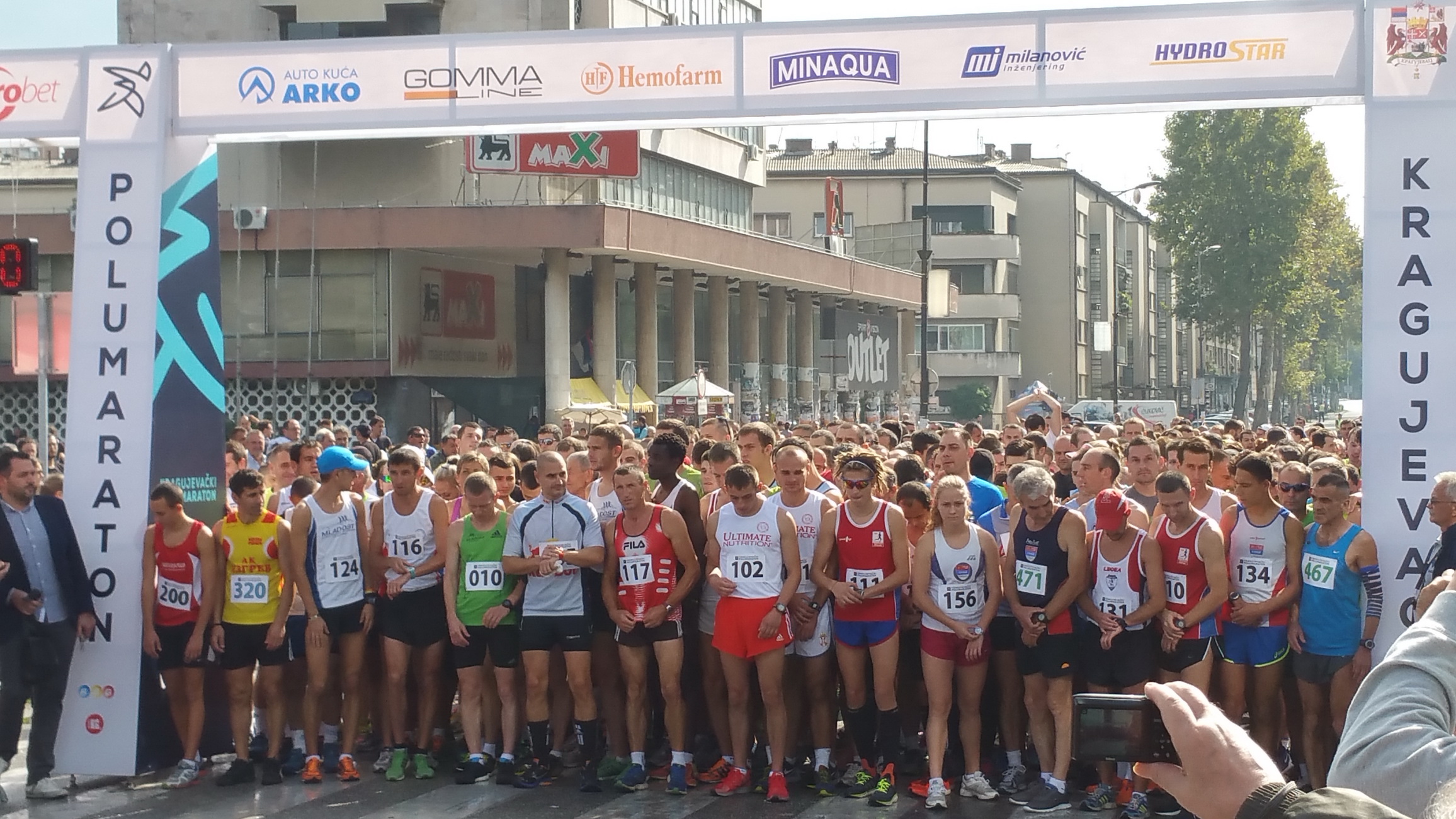 Hemofarm and ‘Magnetrans’ at Half Marathon in Kragujevac